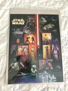 Disney Star Wars Anniversary Collection Stamps Brand New